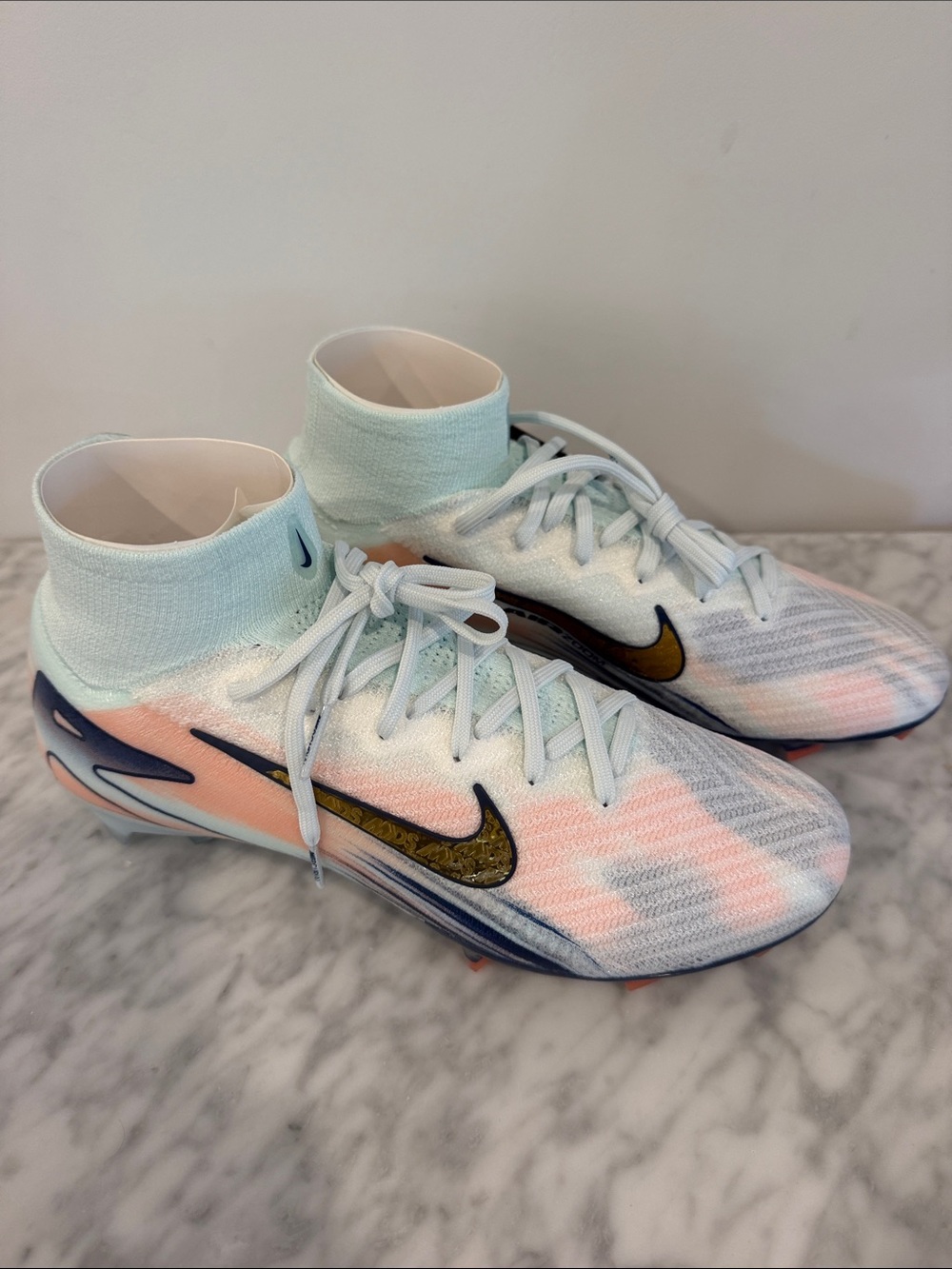 Nike ZM Superfly 10 Elite MDS FG — Barely Green w/ Gold (New in Box) 7M 8.5W